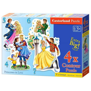 Puzzle 4W1 Princesses In Love