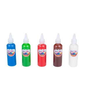 Aqua Gelz Żele Do Malowania Kolory Bazowe 5 Szt.
