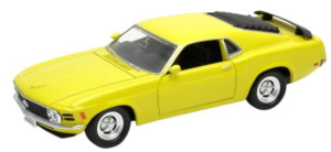 Samochód Metalowy Welly 1970 Ford Mustang Boss 302