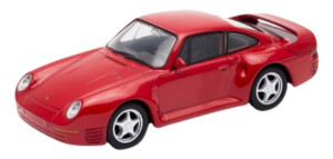 Samochód Metalowy Auto Metal Welly Porsche 959