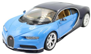 Samochód Metalowy Auto Welly Bugatti Chiron 1:24