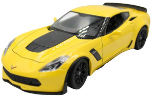 Samochód Metal Welly 2017 Chevrolet Corvette Z06