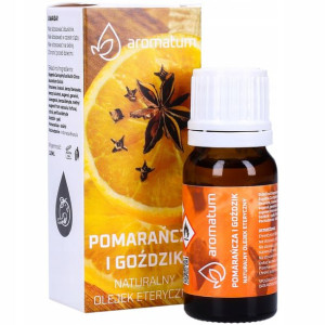 OLEJEK ETERYCZNY naturalna woń pomarańczy goździka