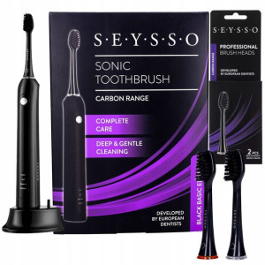 Szczoteczka Soniczna Seysso Carbon Black Basic