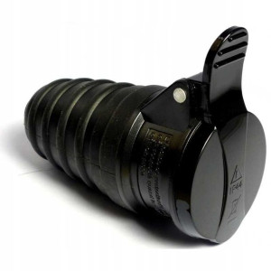 Gniazdo gumowe przenośne IP44 16A 250V D.3157