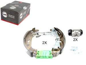 Komplet Szczęk Z Cylinderkami Fiat Punto A.b.s.