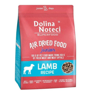 Dolina Noteci Superfood Air Dried Junior Danie z Jagnięciny Suszona Karma D