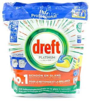 Dreft Platinum LEMON kapsułki do zmywarki 86 szt