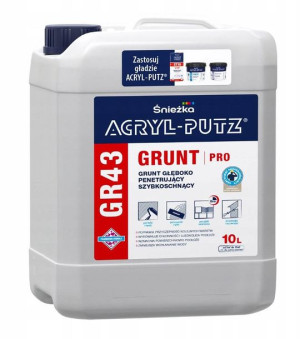 Grunt Głęboko Penetrujący Acryl-Putz GR43 Pro 10L Śnieżka