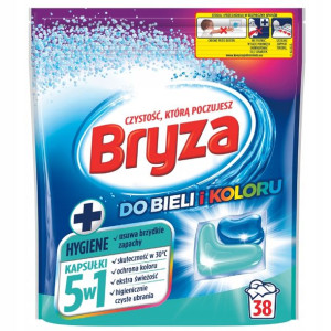 Bryza Hygiene Kapsułki do Koloru i Bieli 38szt
