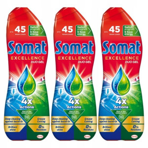 Somat Excellence Żel Pogromca Tłuszczu 810ml x3