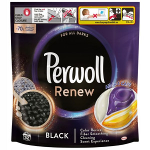 Perwoll Caps Black Kapsułki do Prania 32szt