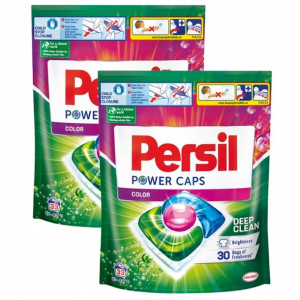 Persil Power Caps Kapsułki do Prania Koloru 33 x2