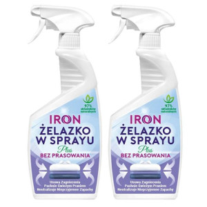 Żelazko W Sprayu Iron 750 Ml Zestaw 2szt