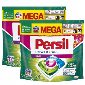 Persil Power Caps Kapsułki do Prania Koloru 66 x2