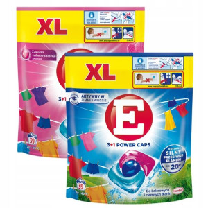 E Power Caps Kapsułki do Prania Koloru MIX XL x2