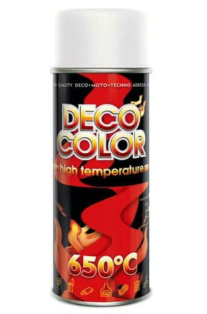 Lakier Wysokotemperaturowy Żaroodporny 400ml Biały