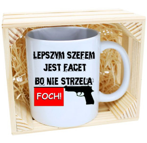 Kubek W Skrzynce Na Prezent Dzień Chłopaka Facet