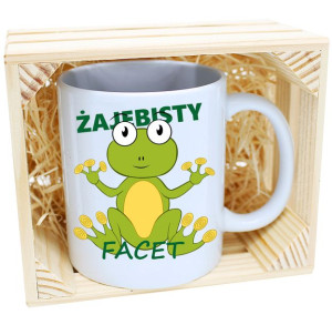 Kubek W Skrzynce Na Prezent Dzień Chłopaka Facet