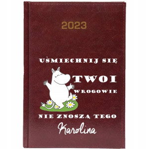 Dzienny Kalendarz Książkowy Śmieszny Napis 2023 Y3