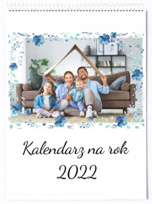 Foto-kalendarz Ścienny A4 + Twoje Zdjęcia Kreator