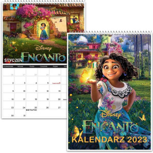 Kalendarz Ścienny A3 Encanto Disney 2023 Y2