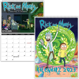 Kalendarz Ścienny A3 Rick And Morty 2023 Y2