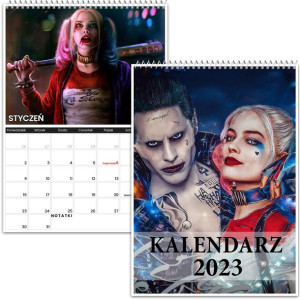 Kalendarz Ścienny A4 Harley Quinn 2023 Y2