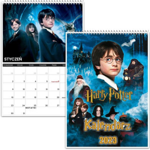 Kalendarz Ścienny A4 Harry Potter 2023 Y2