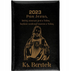 Kalendarz Tygodniowy A5 2023 Ksiądz Grawer Y3