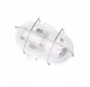Oprawa kanałowa 25W E27 z siatką metal. IP44