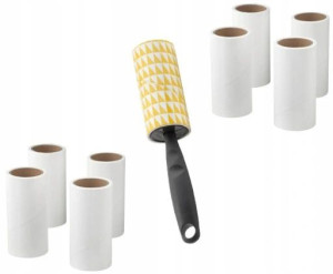 8 X Rolka Wałek Czyszczący + Uchwyt Ikea Bastis