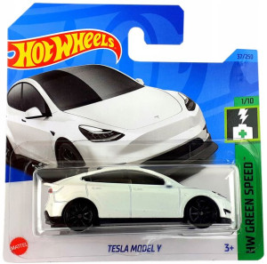 Hot Wheels Tesla Model Y Hw Green Speed
