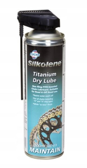 Smar do łańcucha SILKOLENE TITANIUM DRY LUBE 0,5l