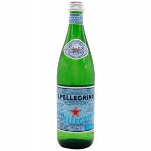 Woda mineralna gazowana SAN PELLEGRINO 750 ml