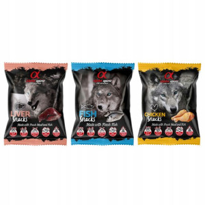 Przysmak psa ALPHA SPIRIT Karma kostka MIX 3x 50 g