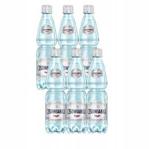 6x Woda mineralna CISOWIANKA lekko gazowana 0,5 l
