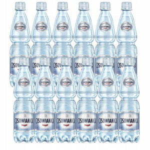 12x Woda mineralna CISOWIANKA gazowana 0,5 l