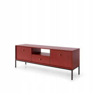 Szafka RTV pod telewizor DON CLARET MRTV154 bordo