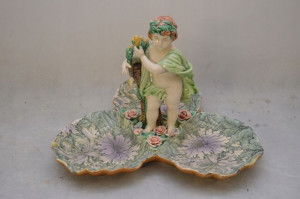 Porcelanowa Patera Owocnik - Amor Anioł Porcelana