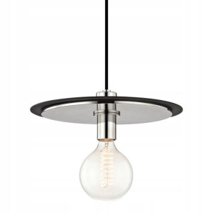 Lampa Wisząca Nowoczesna Bez Klosza Czarna