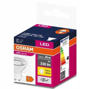 Żarówka Led OSRAM GU10 2,8w 2700K 36°
