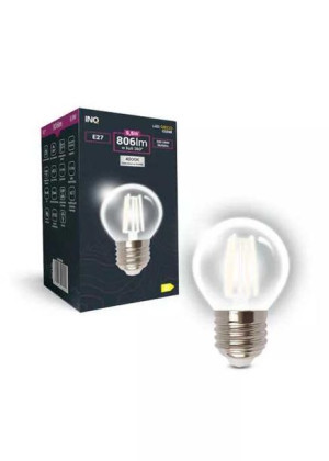 Żarówka Filament LED G45 kulka E27 5,5W 4000K