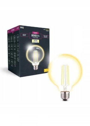 Żarówka Filament LED G80 glob E27 6,5W 3000K