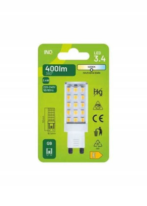 Żarówka LED G9 3,4W 400lm 4000K INQ