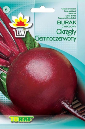 Burak Ciemnoczerwony okrągły wczesny nasiona Toraf