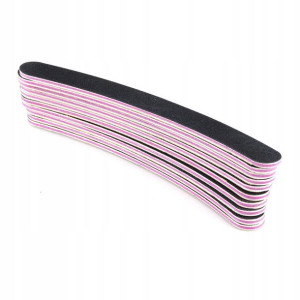 10x PILNIK BANAN do paznokci manicure 180/240