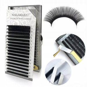 NAGARAKU rzęsy przedłużania MINK MIX D 0,10 7-15mm