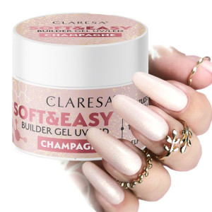 Claresa żel budujący do paznokci SOFT&EASY 12g