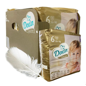 Pieluchy Pieluszki Dada Extra Care 6 Large 104szt